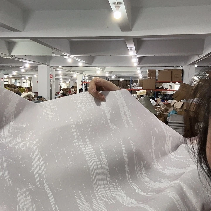 织物灰色渐变凉席180*200