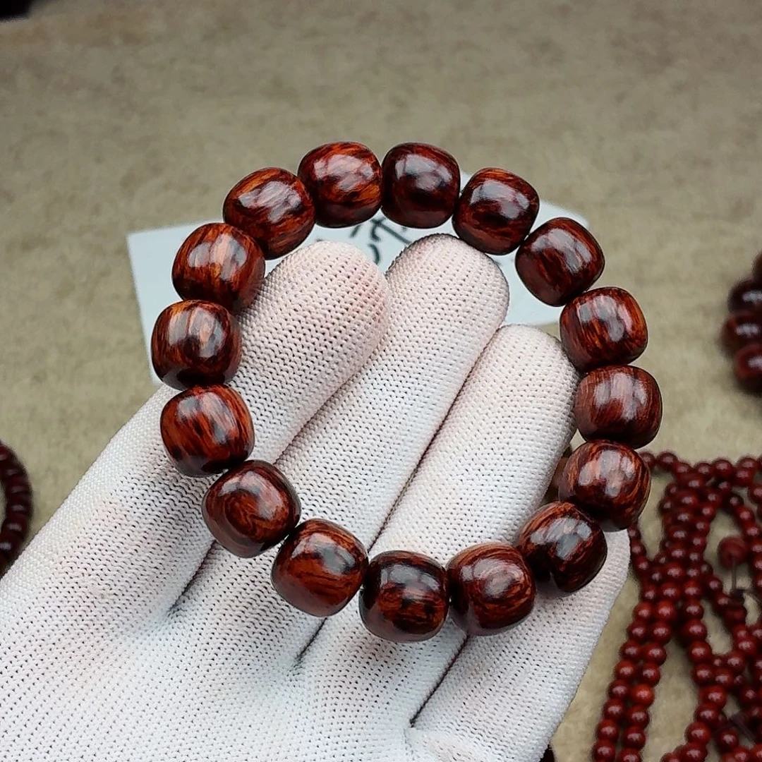 小***学黄花梨/降香黄檀手串/手链1314芝麻点黄油花梨公