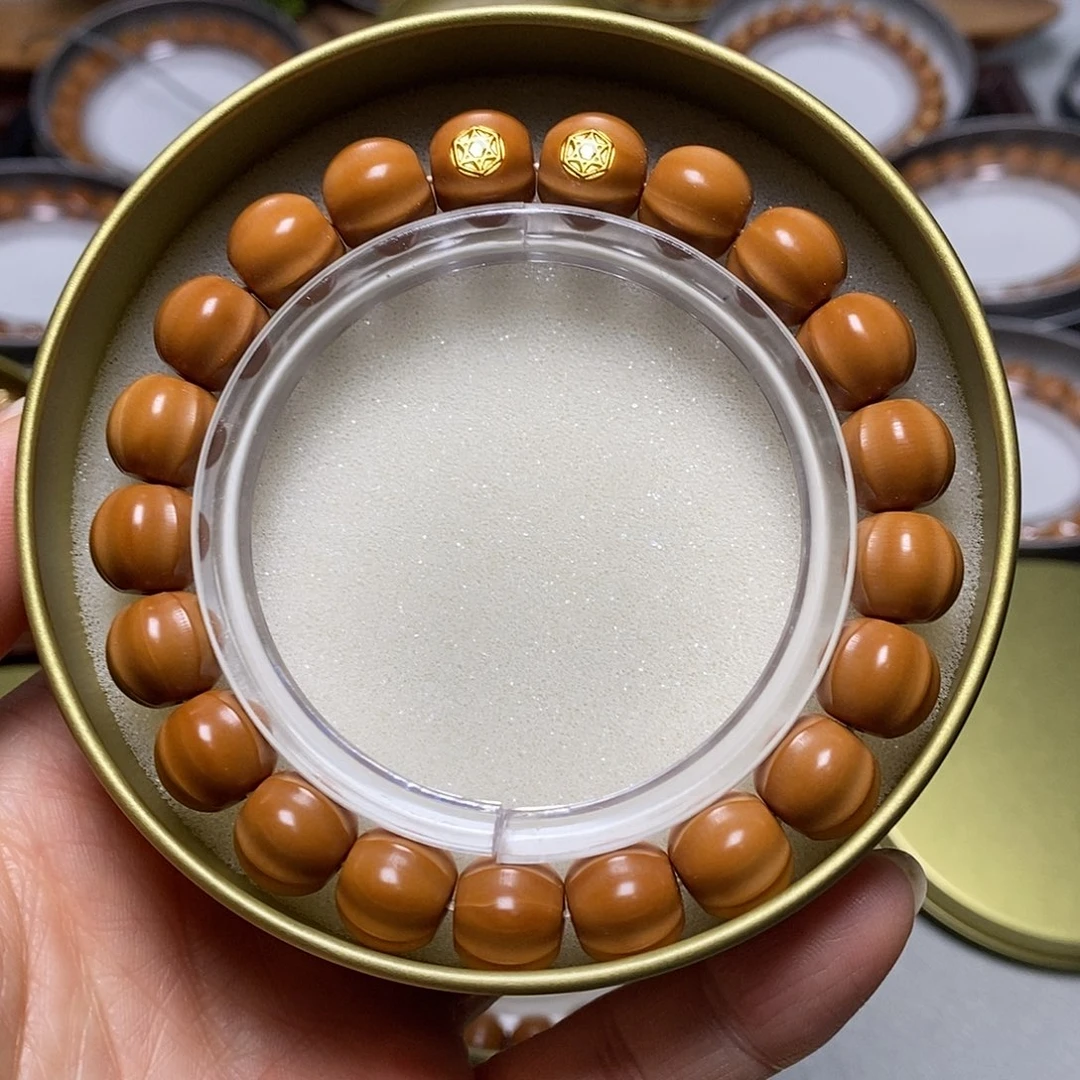 猴头核桃手串318号11左右18K双标毕业鲨鱼鳍全品