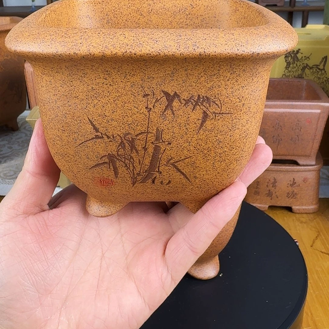 紫砂花盆紫砂花盆11-9