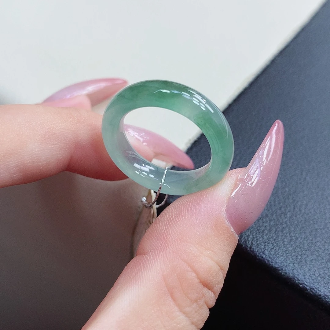 翡翠戒指未镶嵌15号