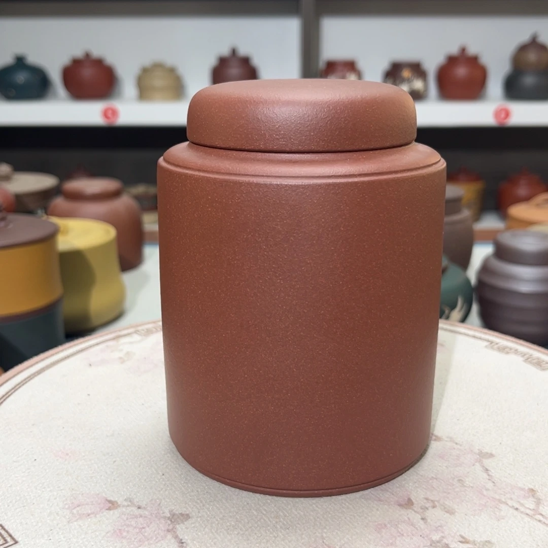 紫砂茶叶罐紫砂罐