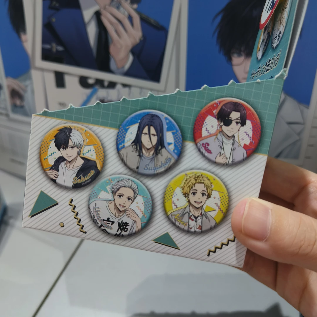 日谷防风铃徽章盲盒