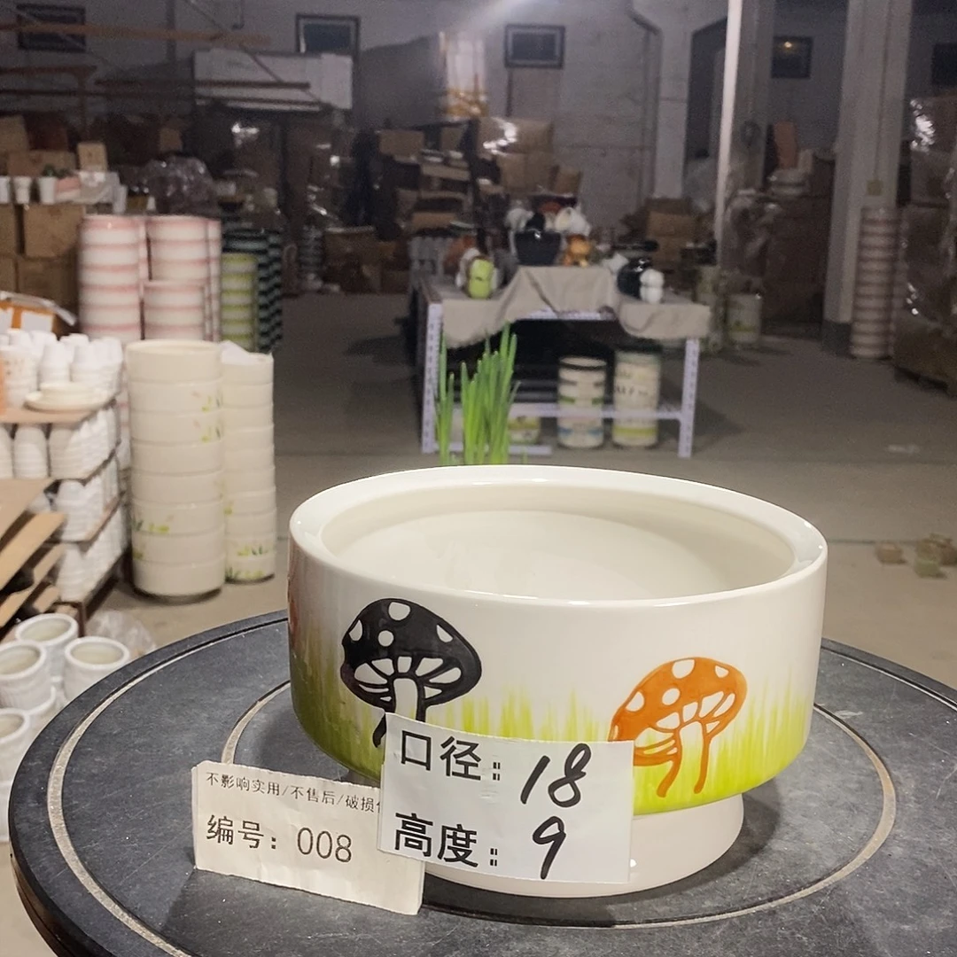 微瑕花盆-008-囗18×9-1个