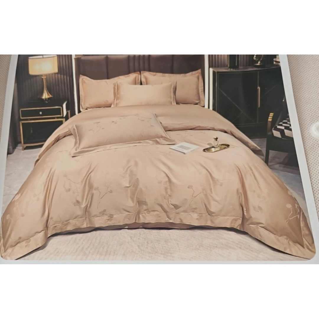 【专柜清仓】高端款贡缎纯棉提匹马棉花四件套-芳菲四月-