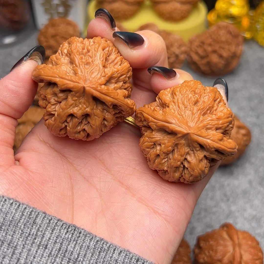 把件文玩核桃毕业精品精配大粗筋44全品克53+