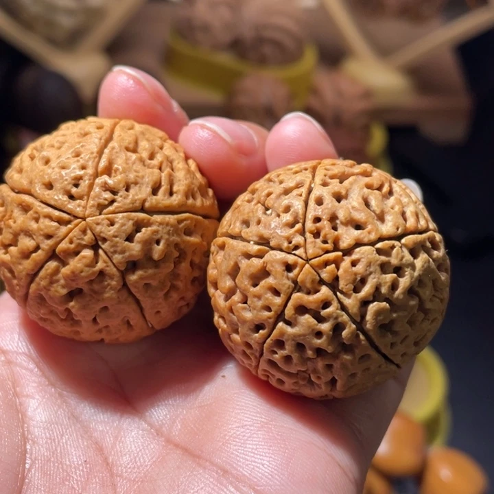 文玩核桃吊坠五瓣金刚菩提88