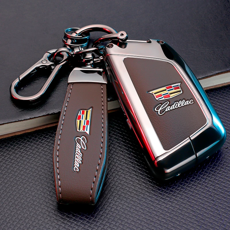 适用凯迪拉克ct5钥匙套25款xt5汽车24款xt4新ct6高级感xt6壳xts扣
