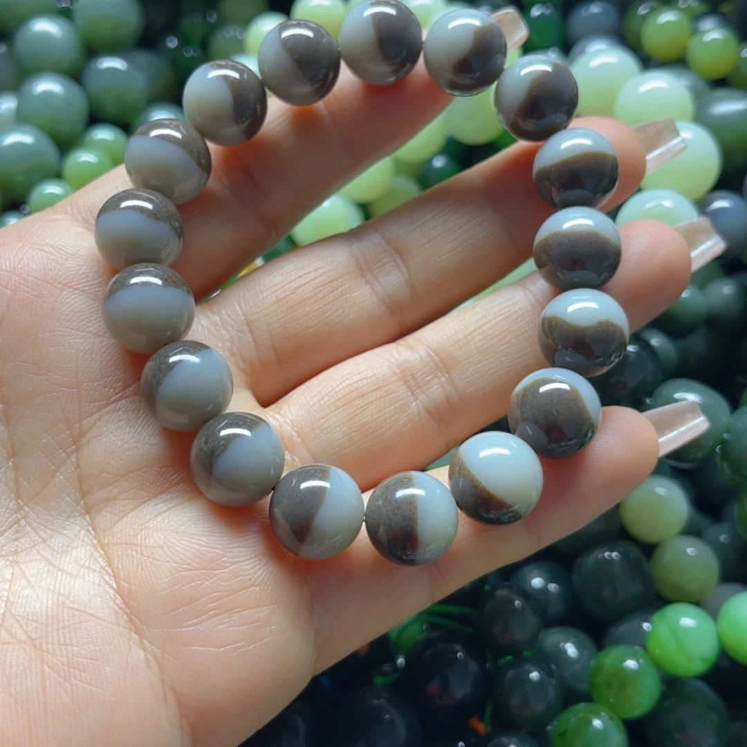 和田玉手链未镶嵌