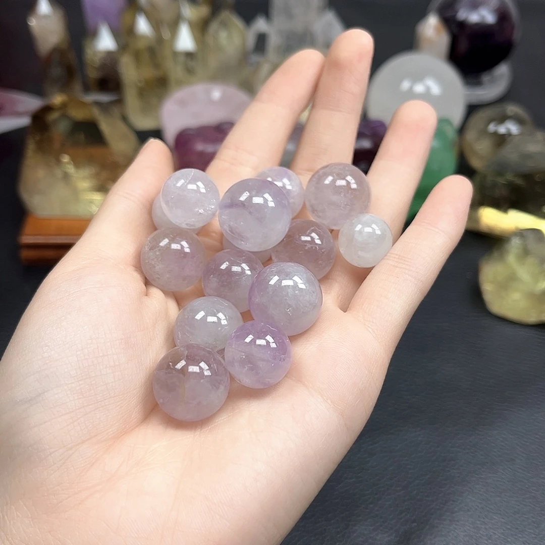 未镶嵌紫晶珠宝半成品184