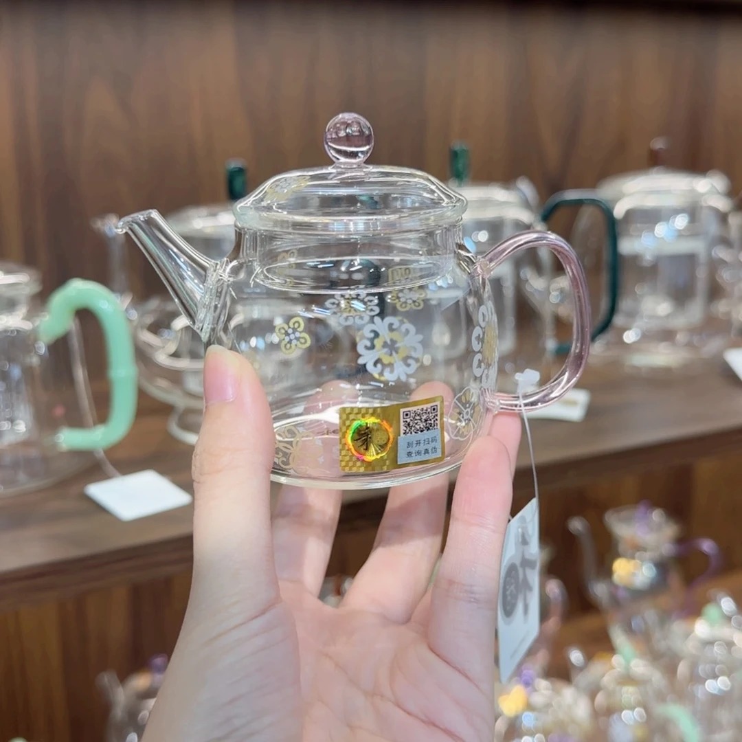 禾器皮球花言卿壶浅粉色