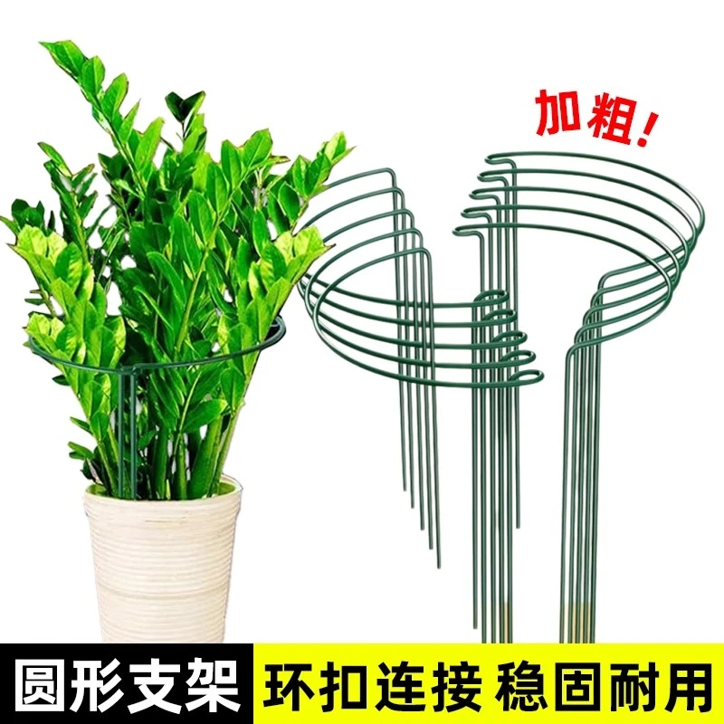 CPAI花支撑架支撑杆阳台花架花卉龟背竹防倒伏虎皮兰护花架绿萝