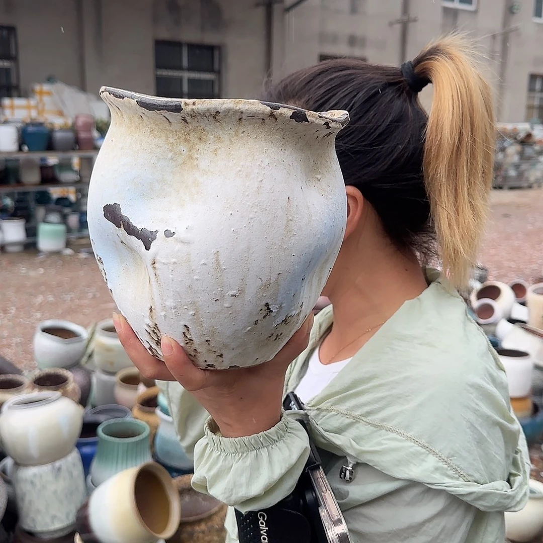 紫砂花盆王嫂花盆直播0621-324微瑕