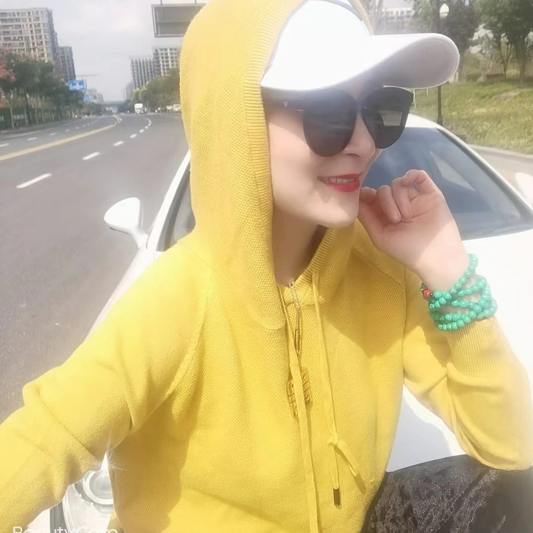 爱舞服饰 休闲连帽针织衫长袖运动