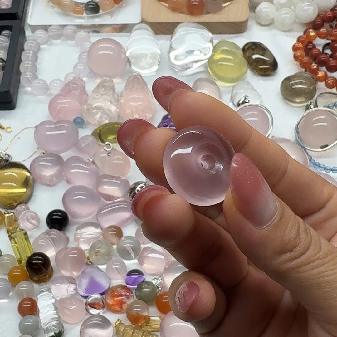 未镶嵌珠宝半成品水晶冰*