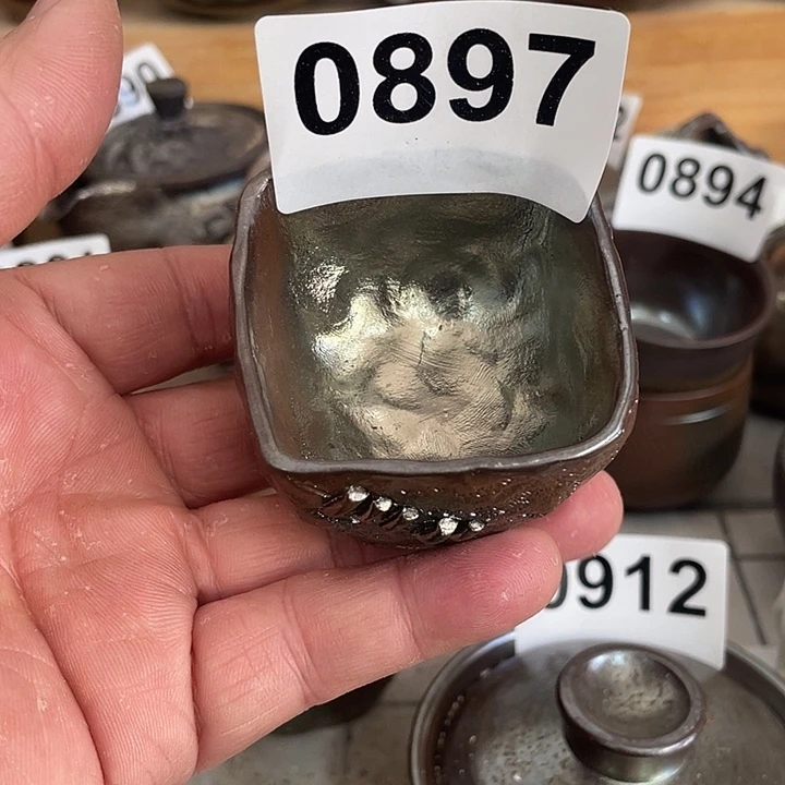 杯子陶柴烧纯手工897