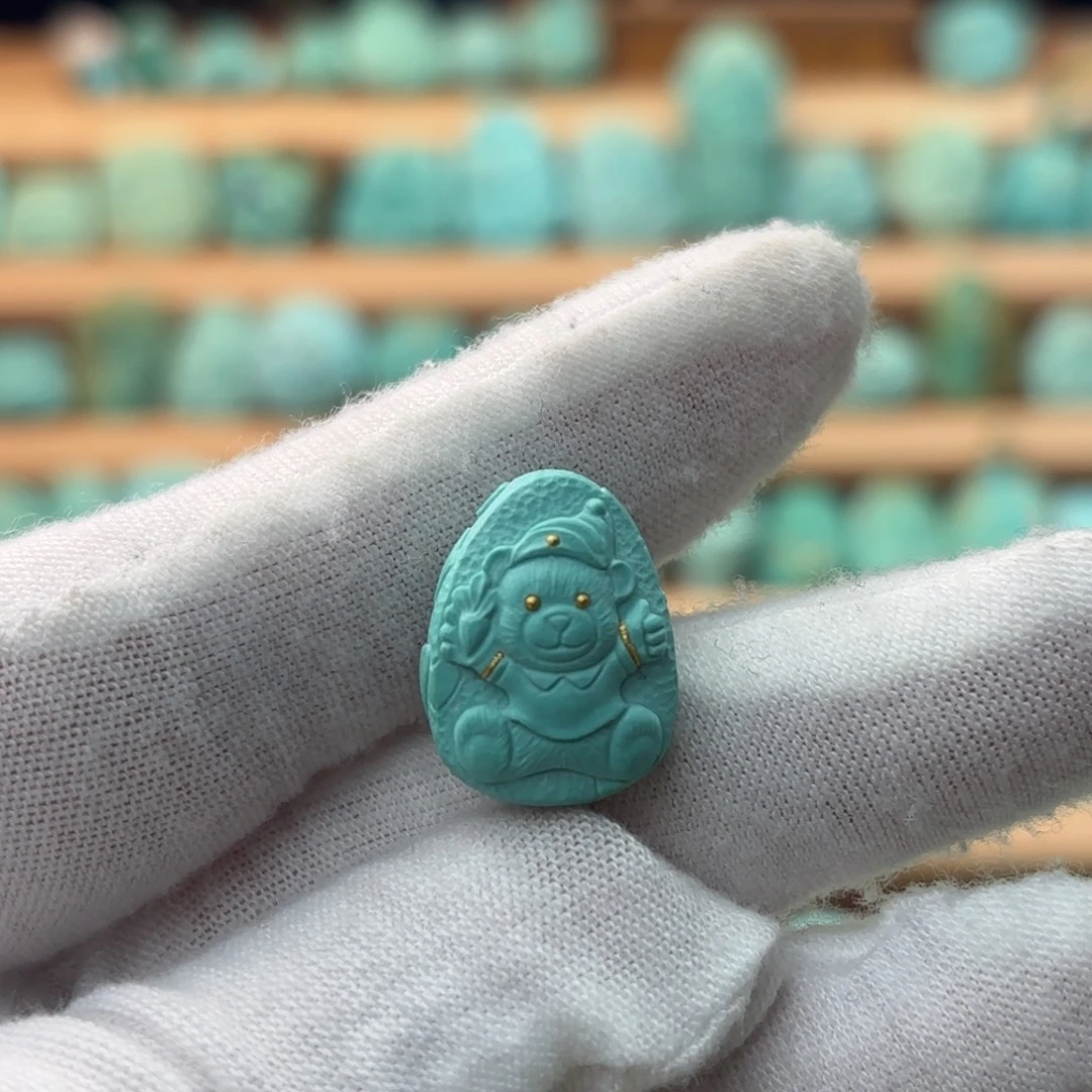 绿松石未镶嵌配饰