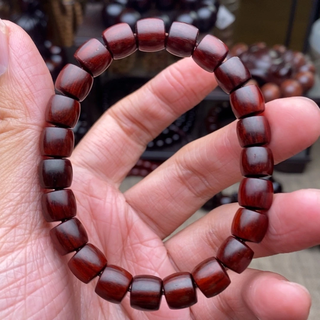 檀香紫檀（小叶紫檀）手串/手链89直切