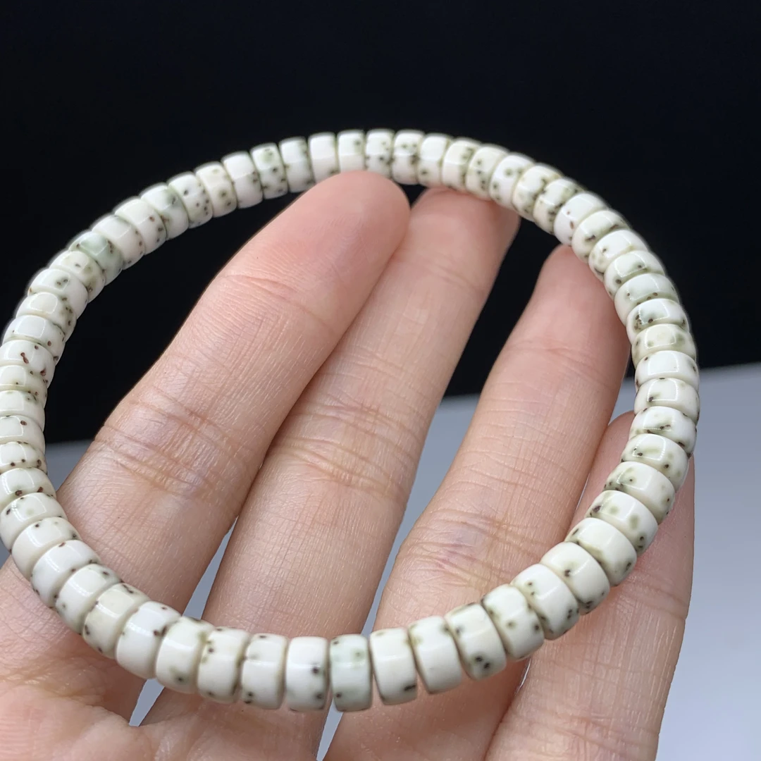 原生态星月手串星月菩提药片Q弹6*3