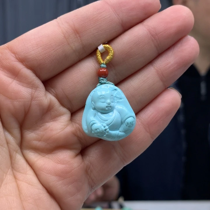 绿松石未镶嵌配饰