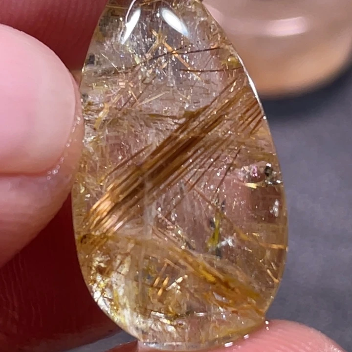 肆***魇颈饰未镶嵌发晶钛晶