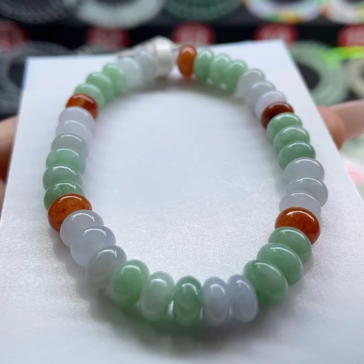 未镶嵌手链翡翠卡7