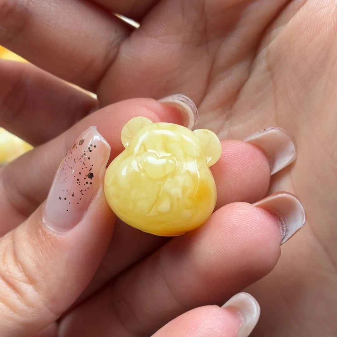 琥珀未镶嵌裸石蜜蜡