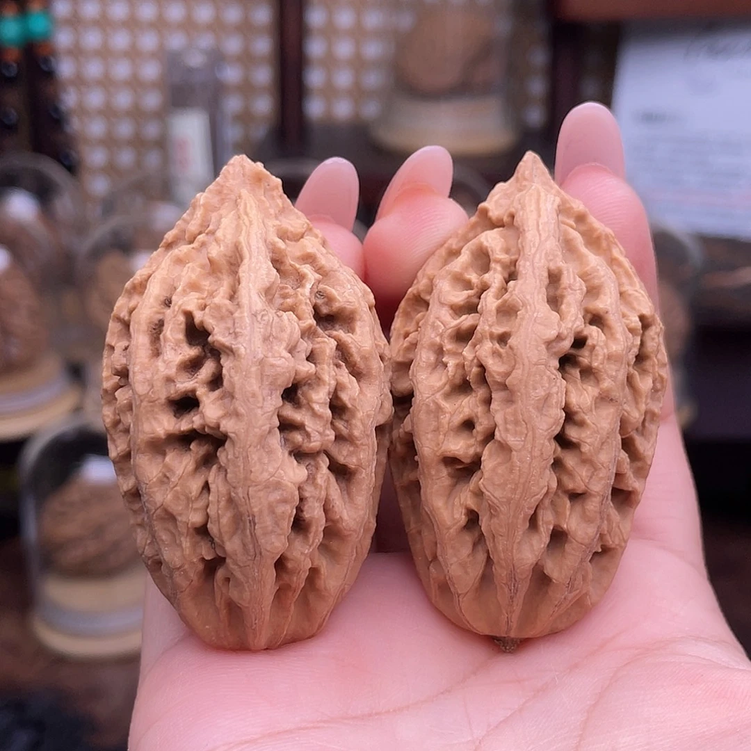 吊坠文玩核桃火焰龙