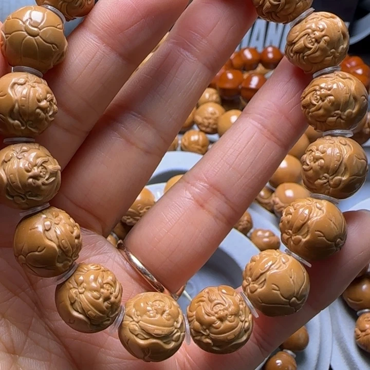 猴头核桃手串猴头