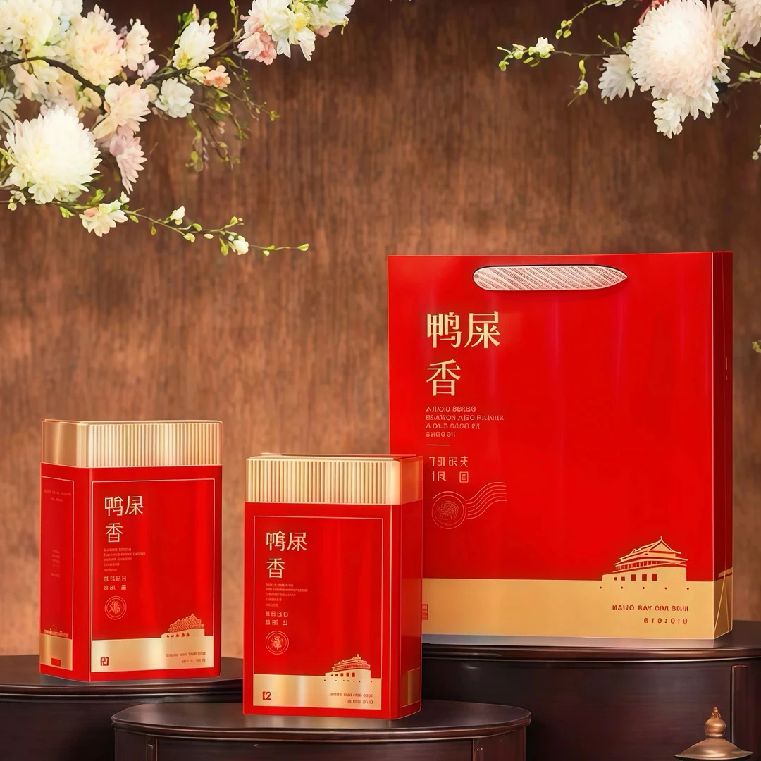 【两斤鸭屎香】单枞茶潮州工夫茶茶礼精美礼罐两斤