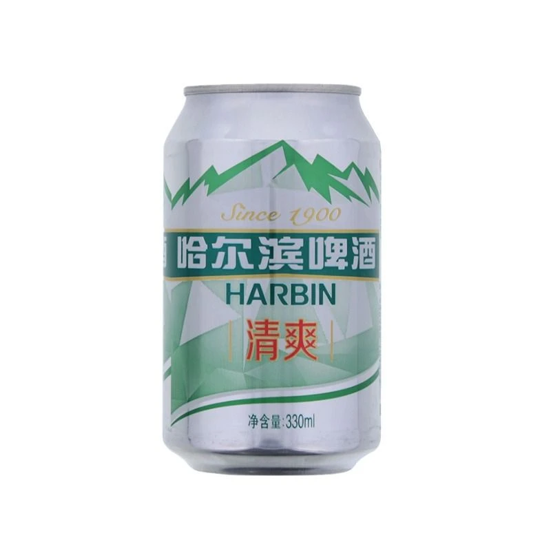 哈尔滨清爽啤酒330ml