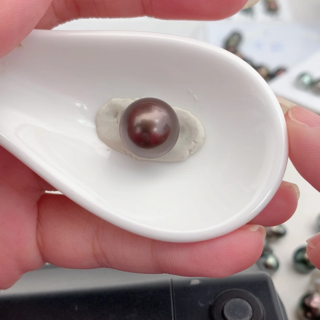 裸珠海水珍珠12-13m m