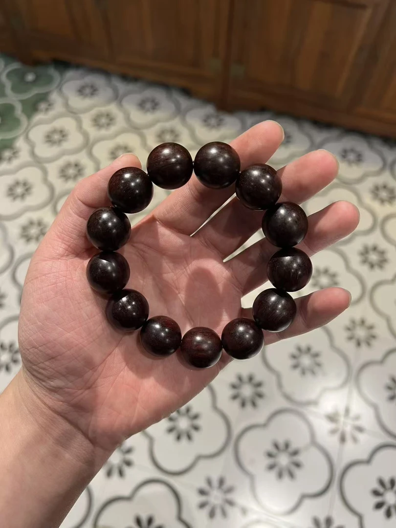 实木手串手链佛珠手串小叶2.0