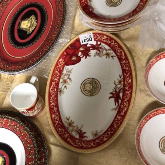 陶瓷长35厘米左右骨质瓷特价包邮不退换默认微瑕无磕碰