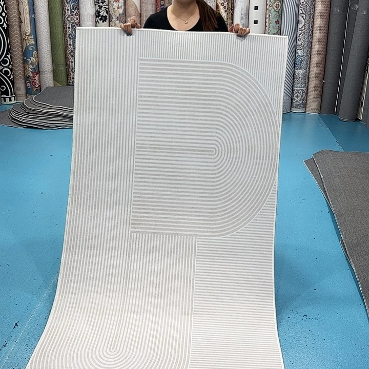 混纺100×200误差正负1-3厘米TPR底比利时绒微瑕