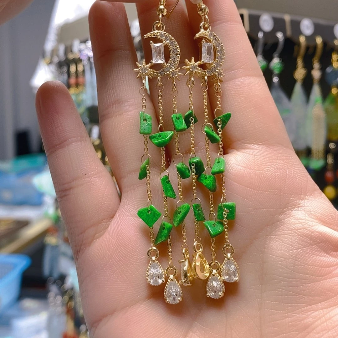 未镶嵌翡翠耳饰翡翠