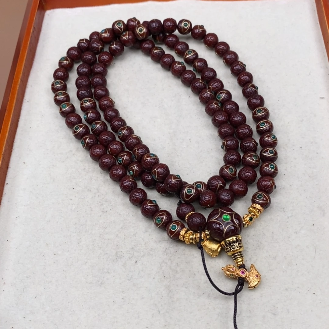 贪***色凤眼菩提吊坠凤眼