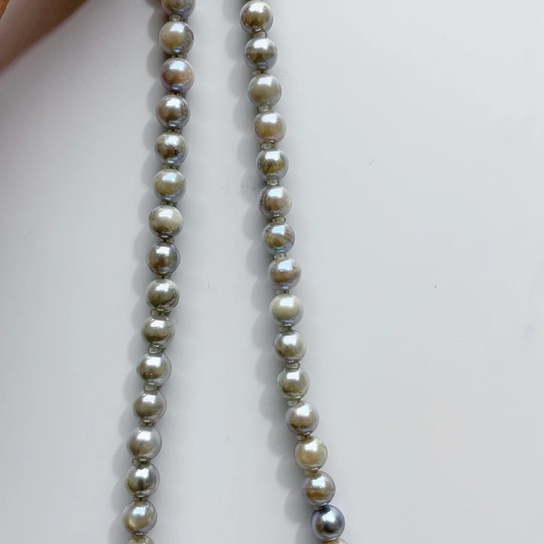 海水珍珠颈饰银S925镶嵌