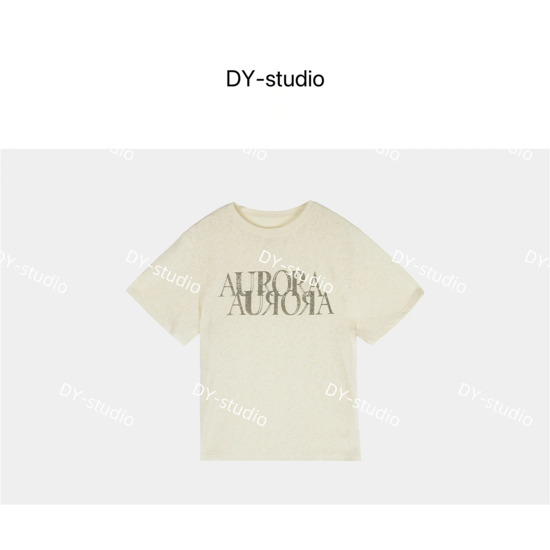 DY-柠檬切片透明黄巨舒服凉感tee 2025夏款NEW