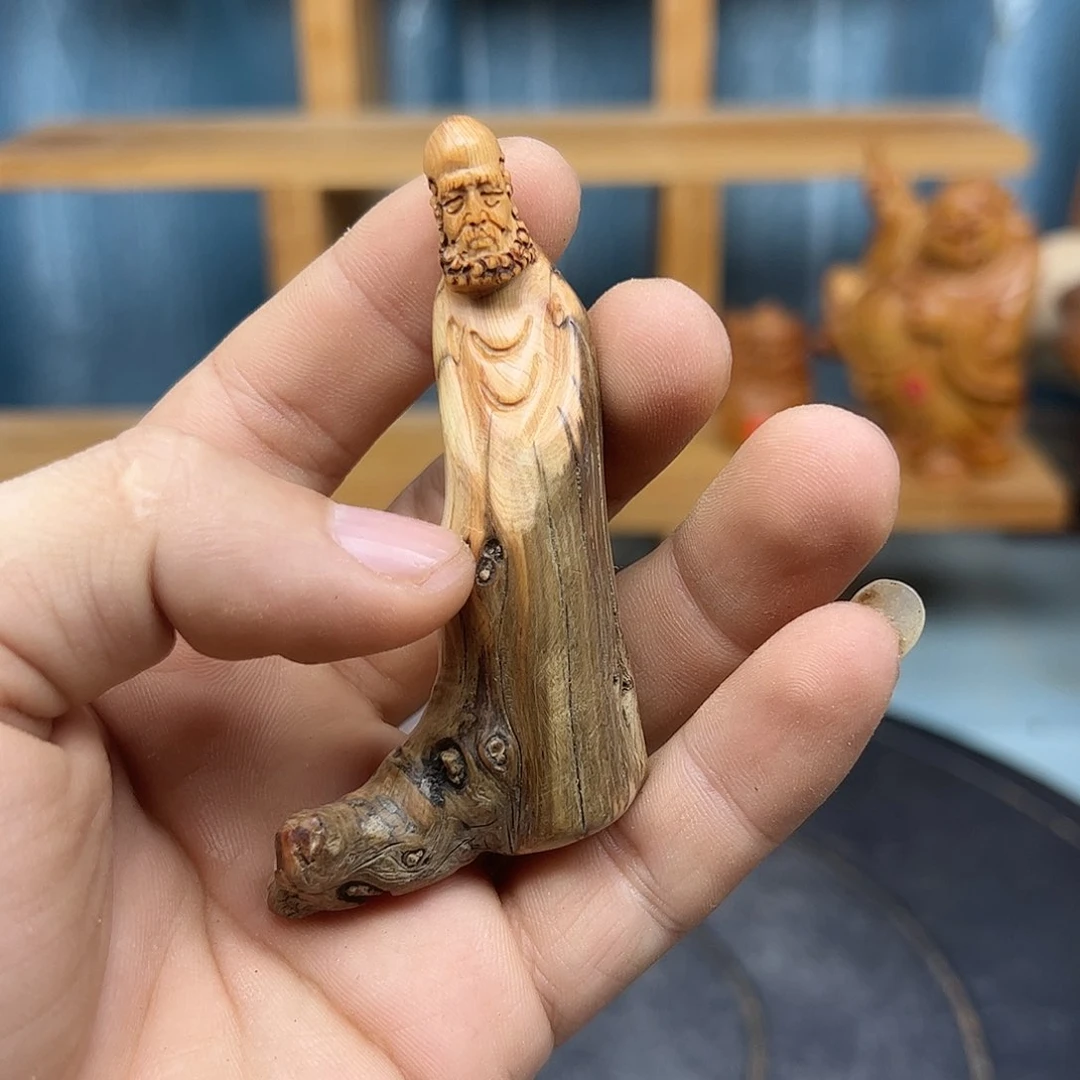 木是*崖柏木摆件手把件