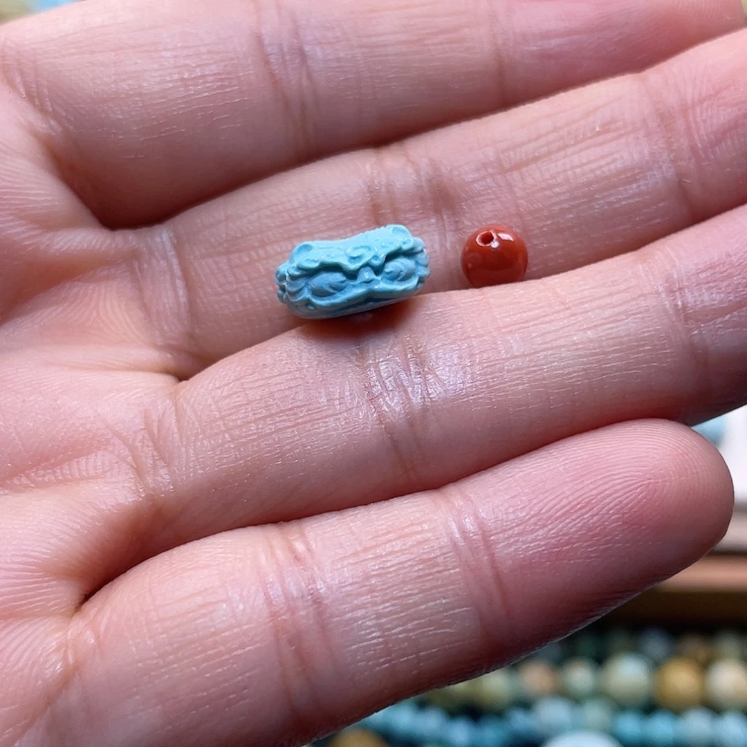 ****锤南红玛瑙未镶嵌配饰