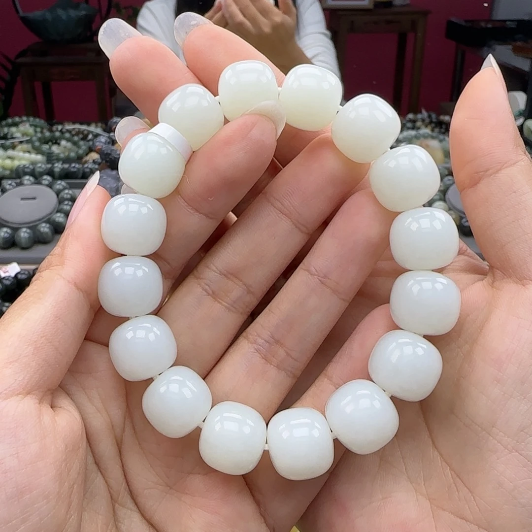 和田玉手链未镶嵌