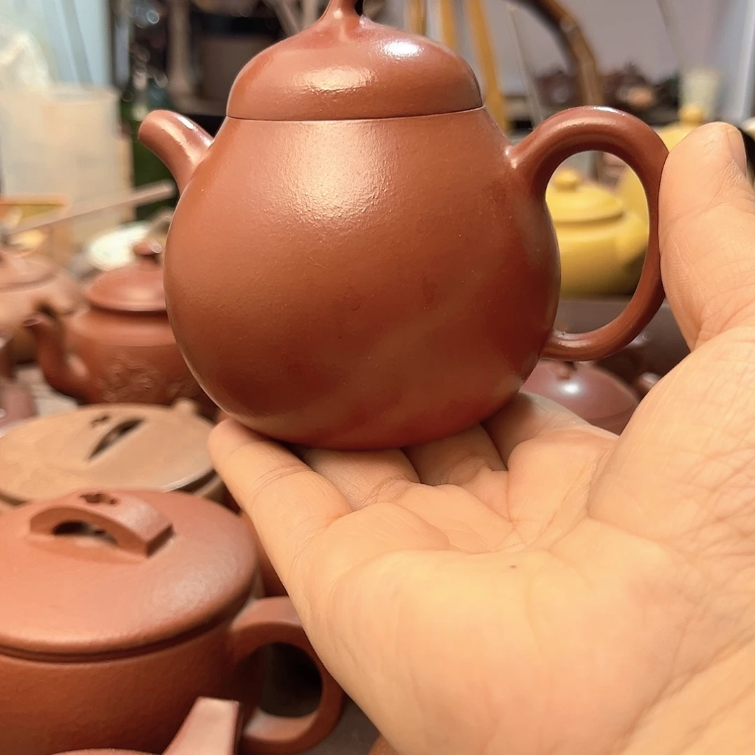 茶壶紫砂全手工制作