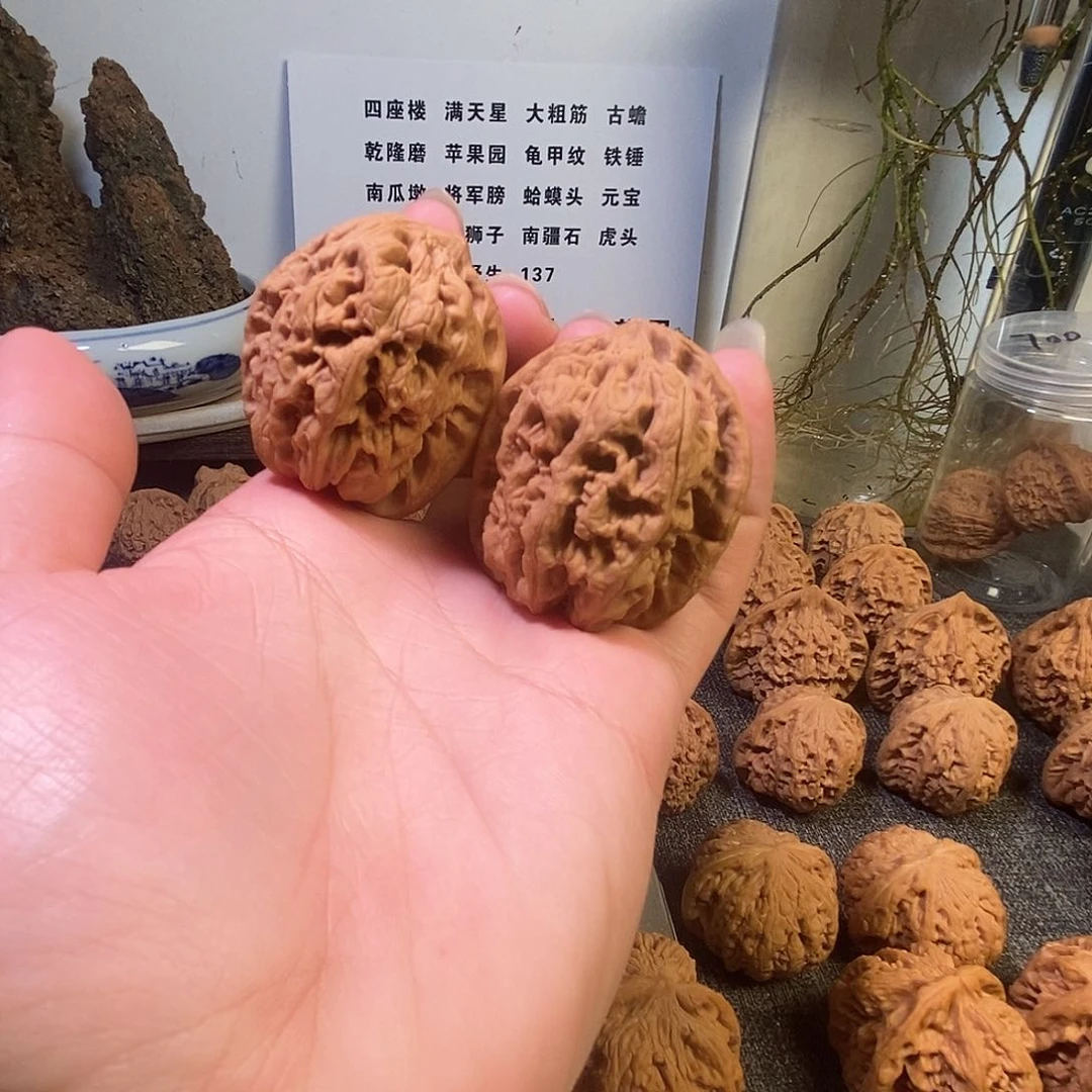 把件文玩核桃虎**盘将军榜文玩核桃