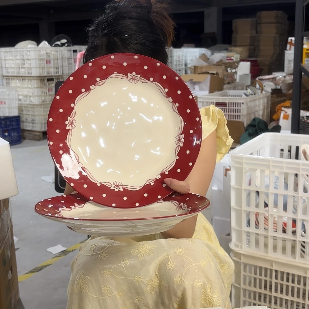 瓷微瑕陶瓷餐具釉下彩