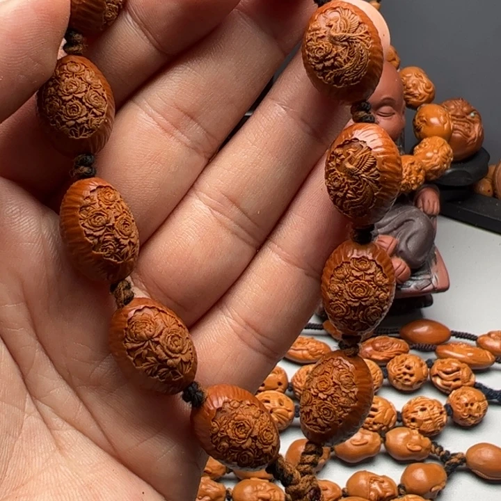 建***春橄榄核手串/手链你好喜欢