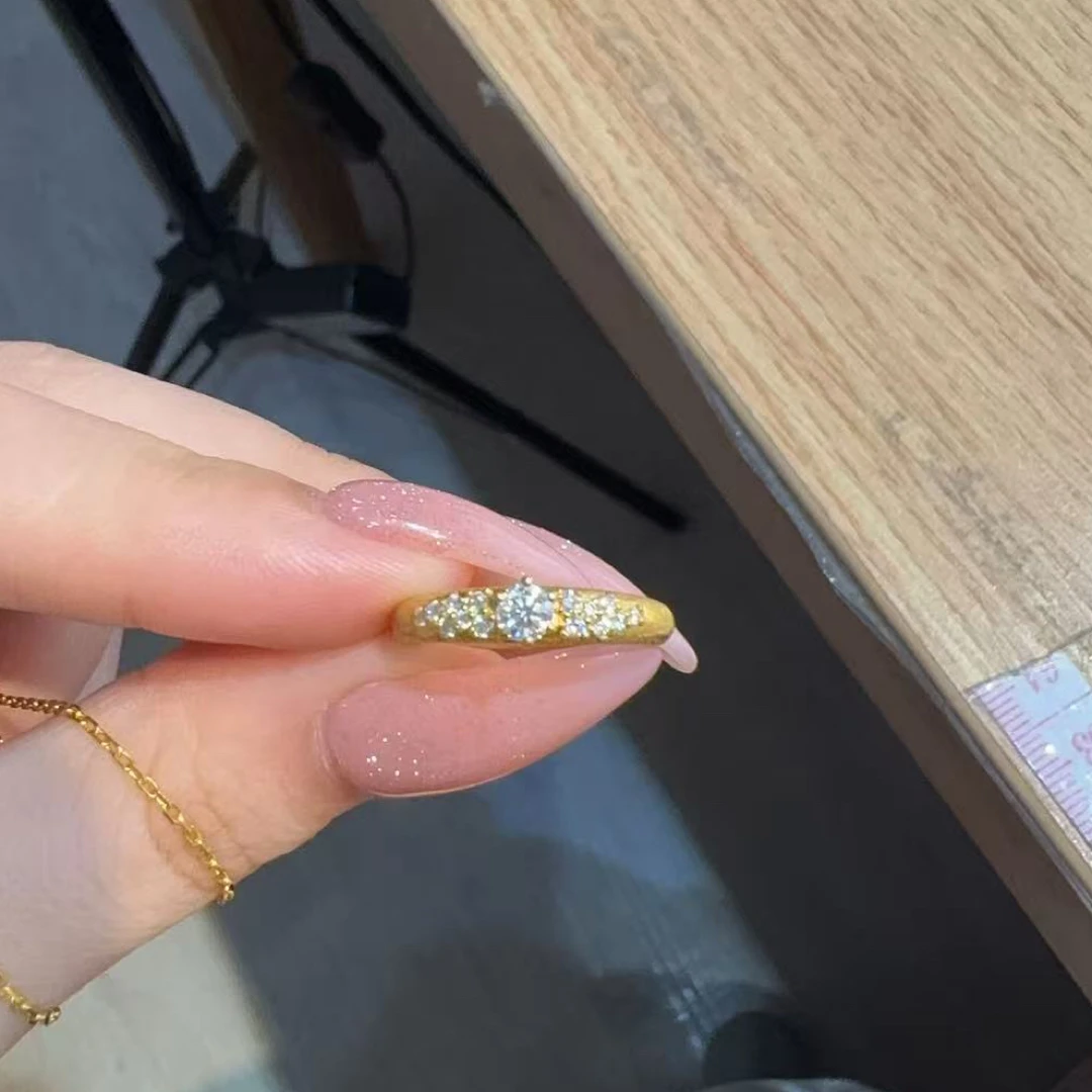 足金精品工艺戒指