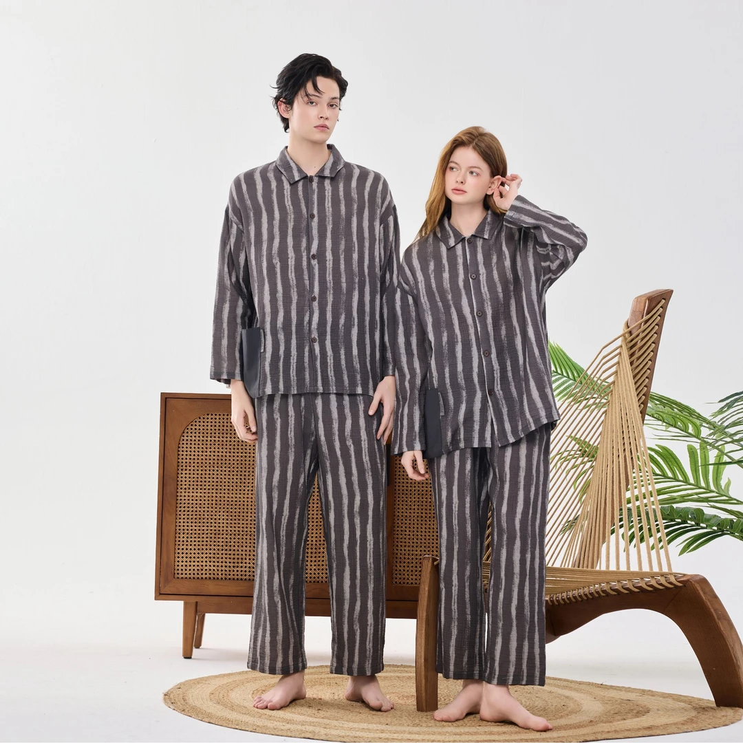 【复古情侣】25款春款潮牌可外穿棉质睡衣居家服