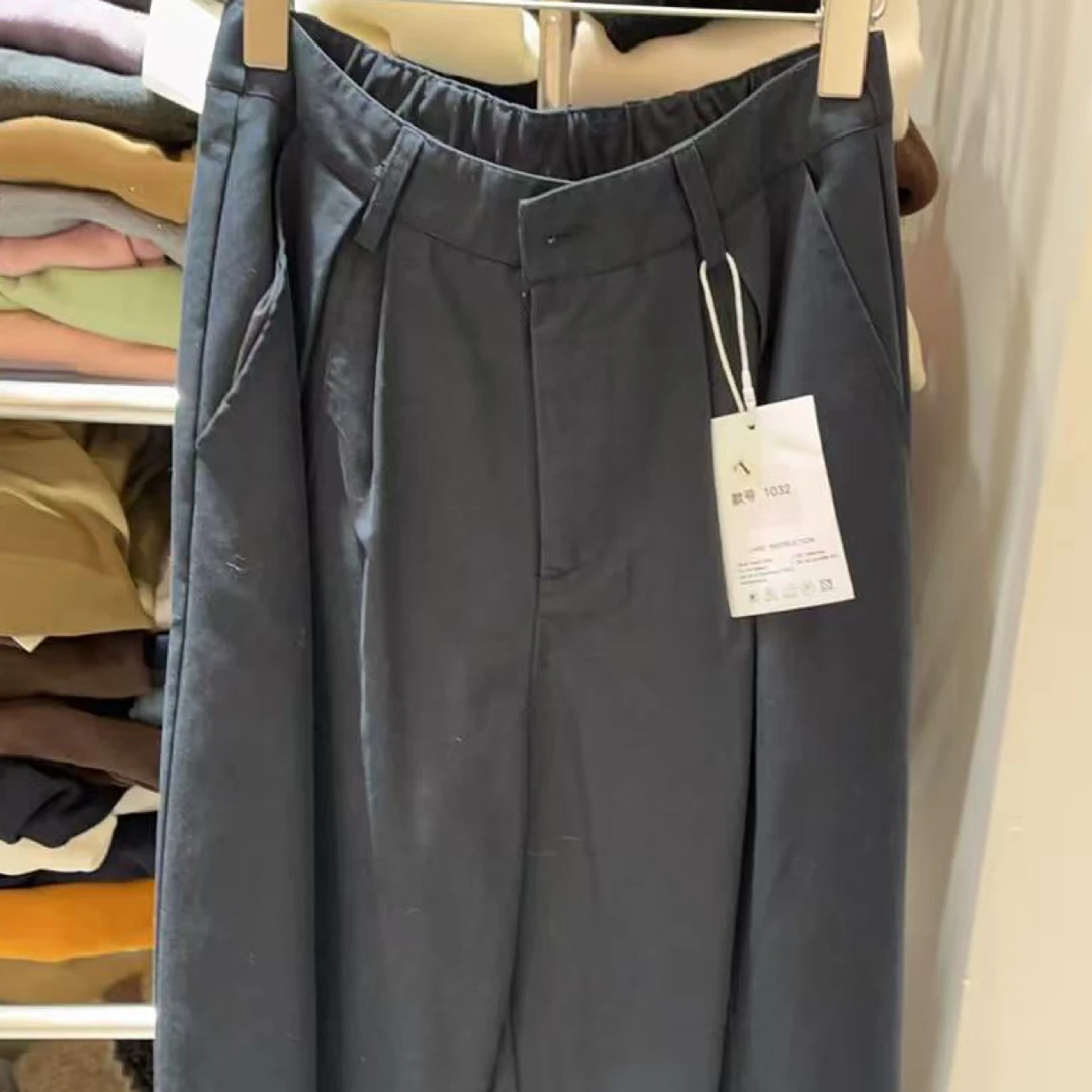 【桃子自制】1032 百搭显瘦休闲裤