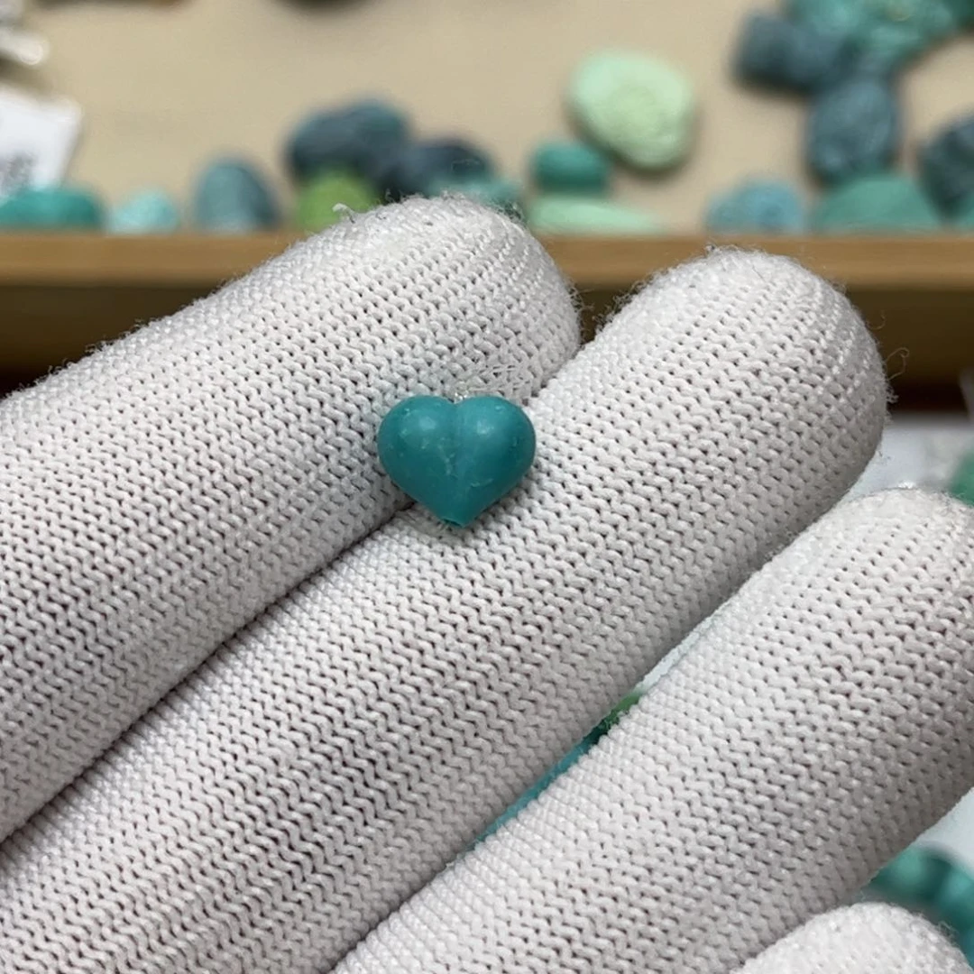 银S925镶嵌绿松石珠宝奇石